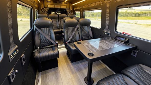 12 passenger sprinter van interior anaheim