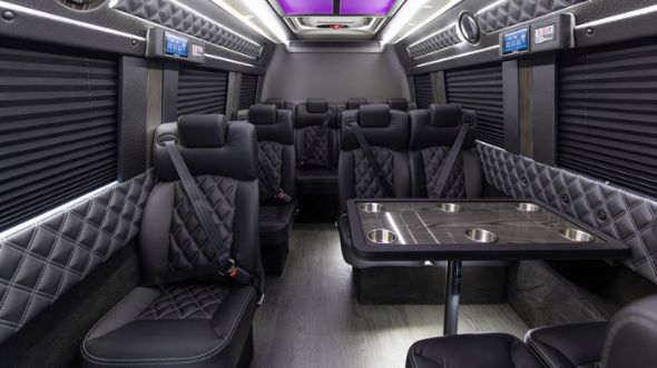 anaheim 15 passenger sprinter van interior