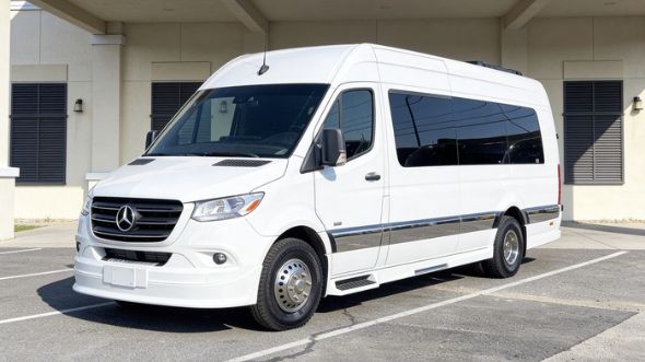 anaheim wedding sprinter van rental