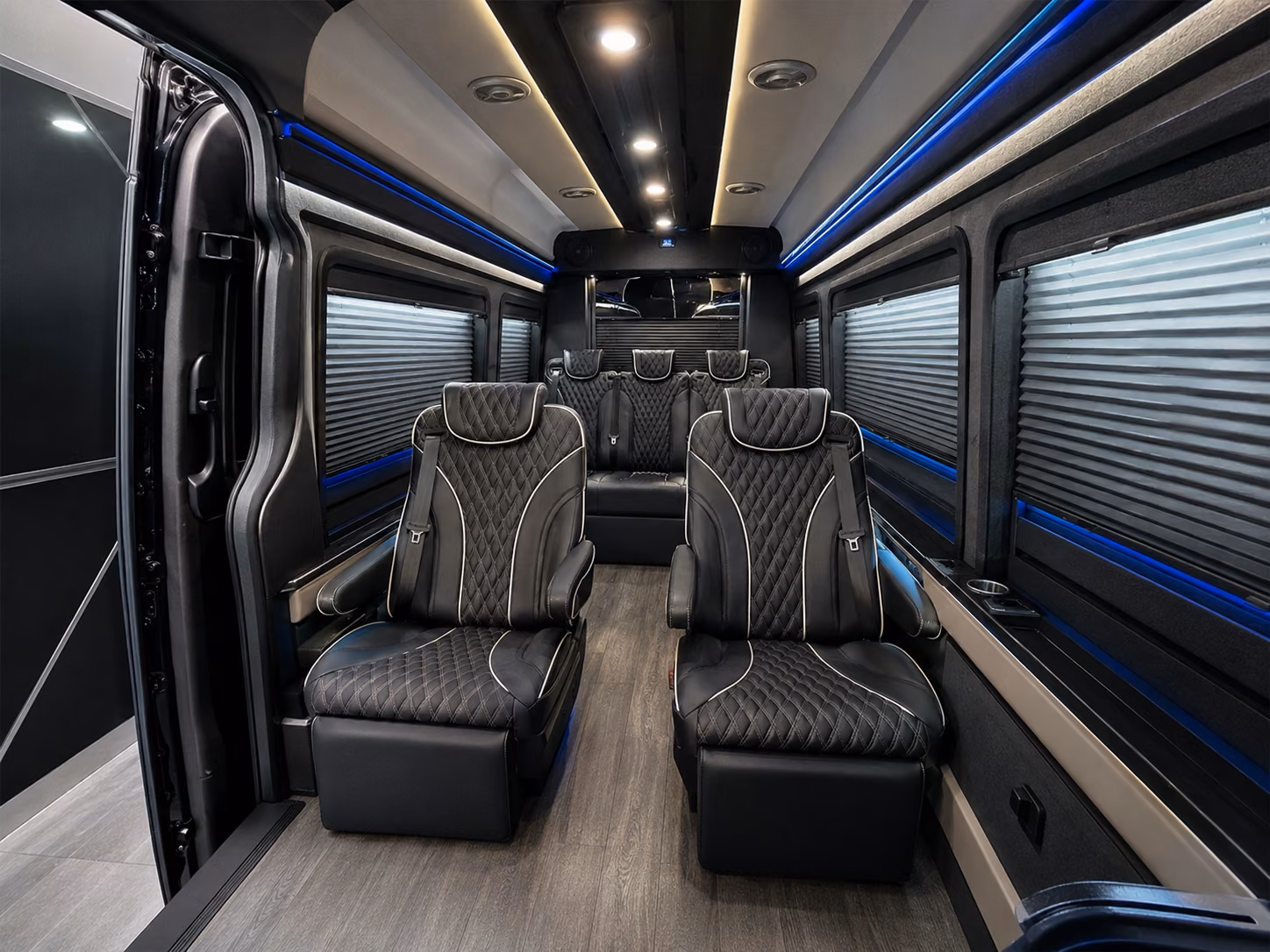 10 passenger sprinter van interior