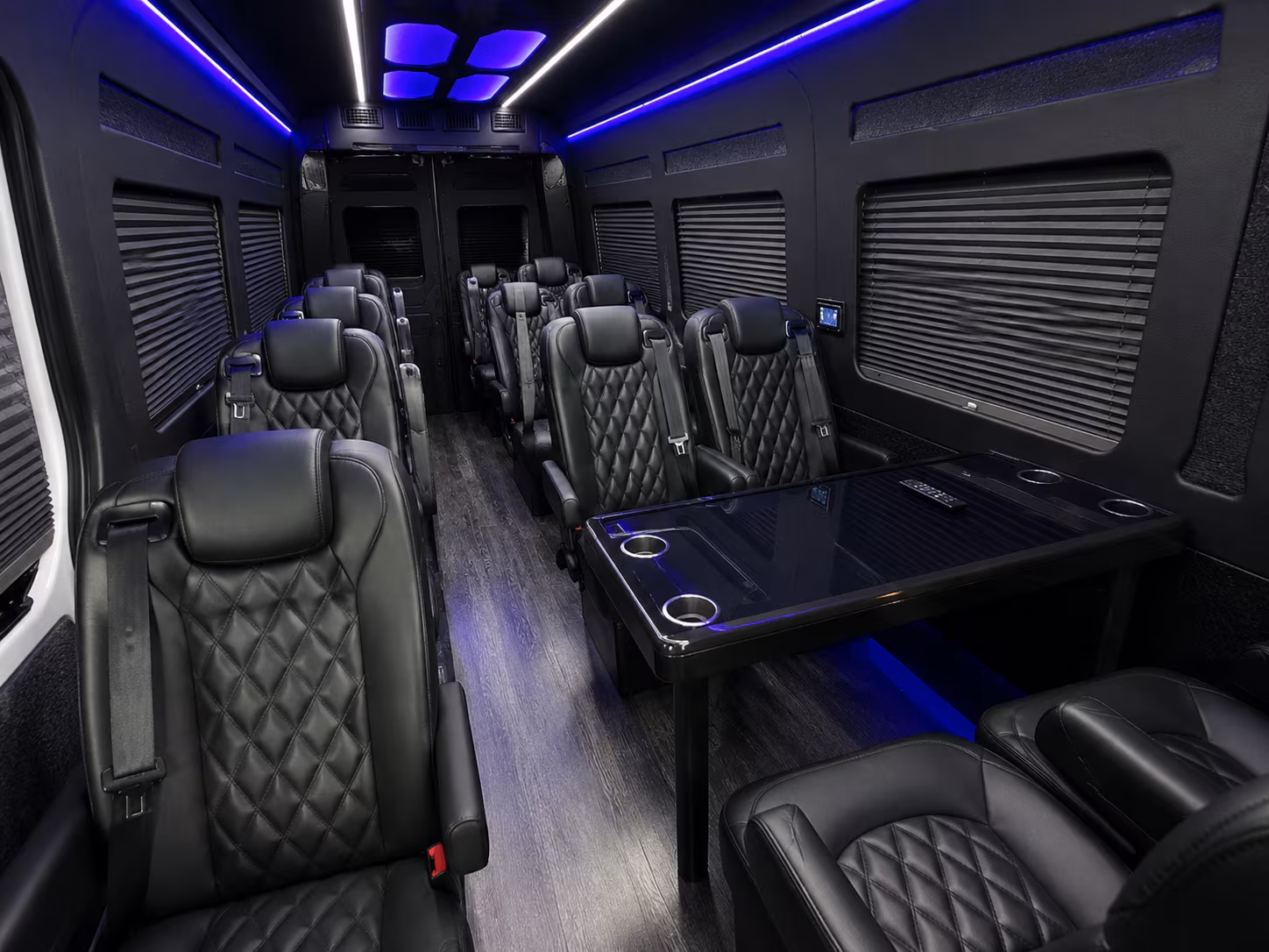 12 passenger sprinter van inside
