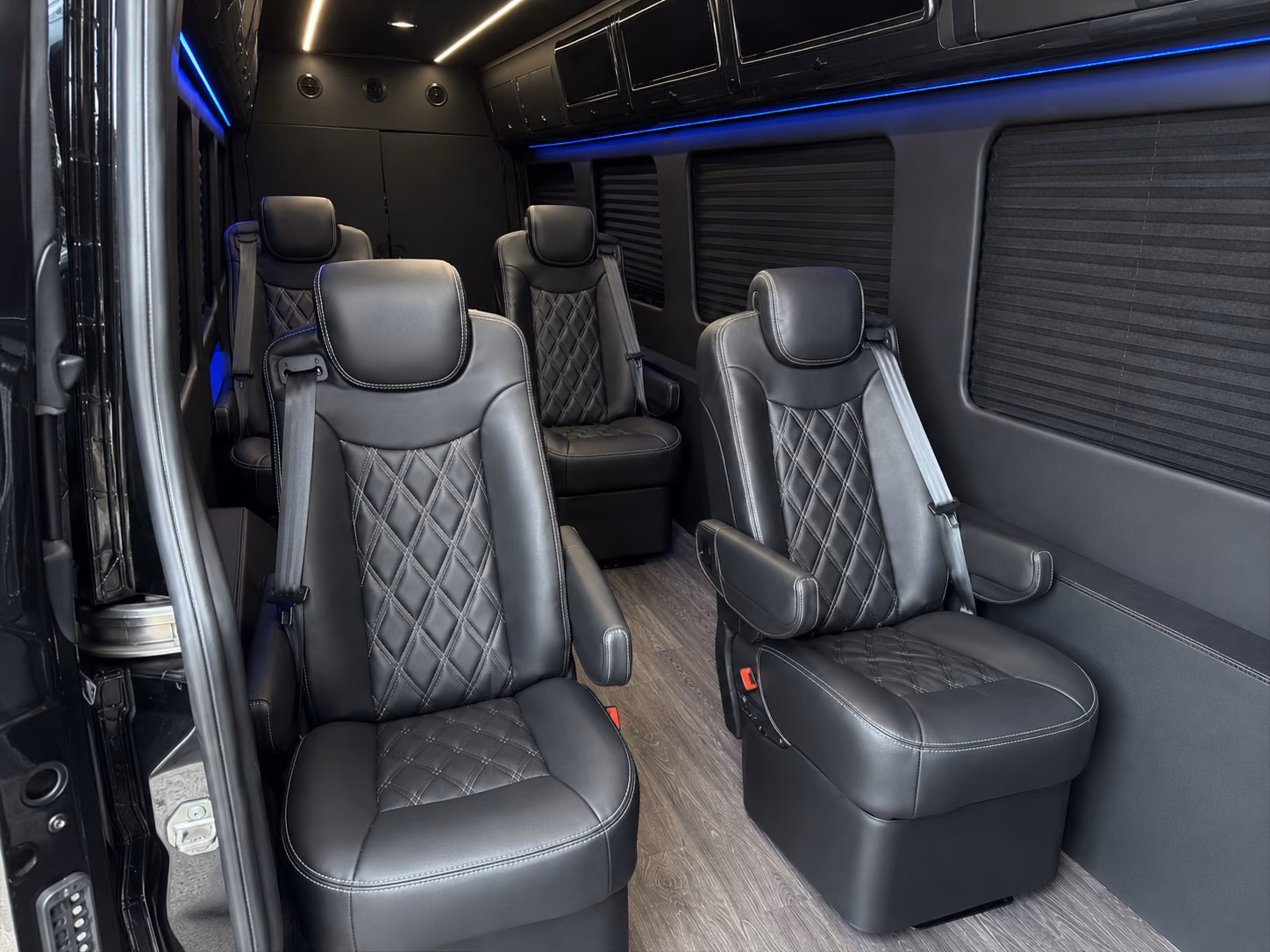 18 passenger sprinter van interior