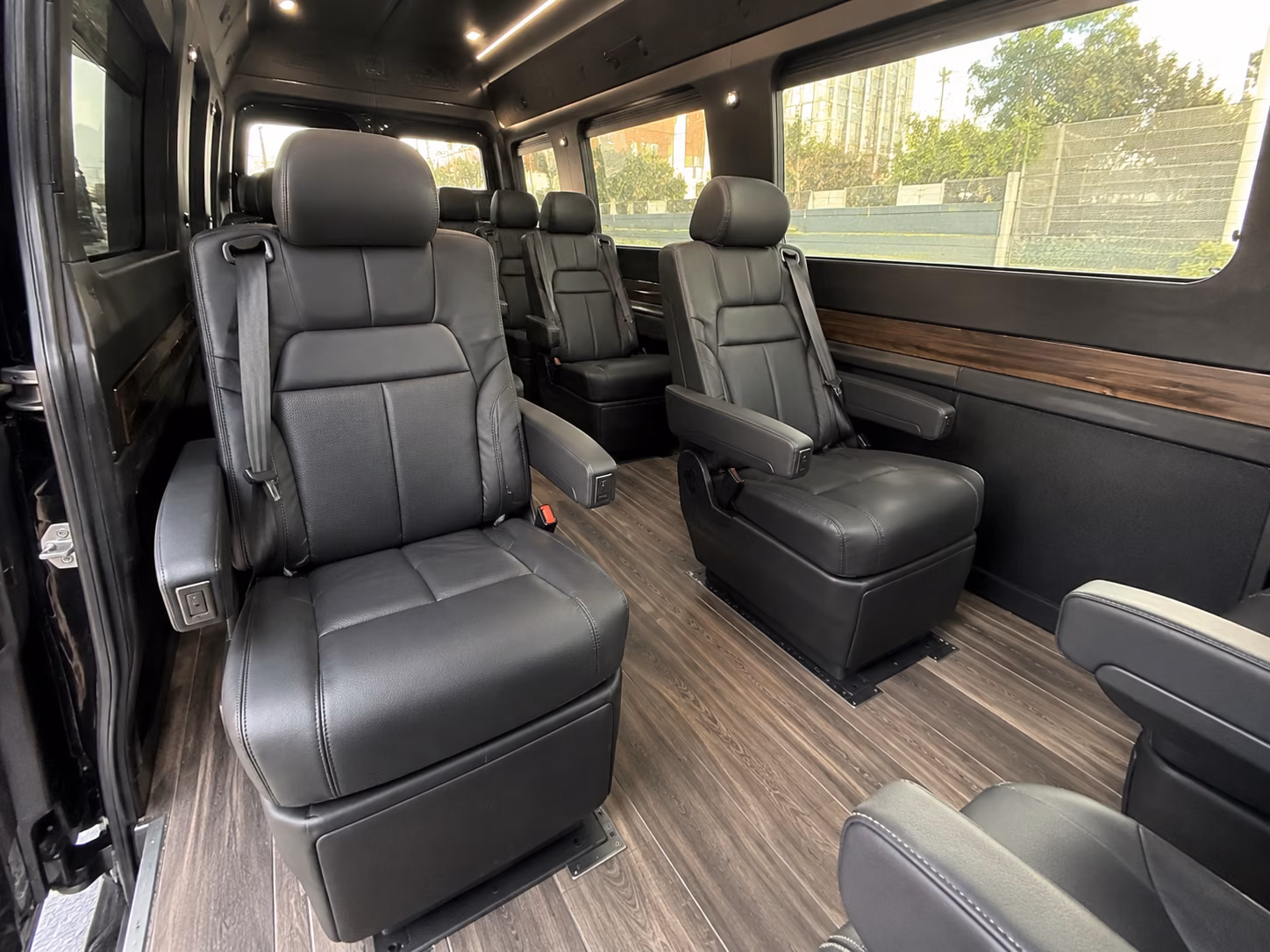 anaheim 12 passenger sprinter van interior