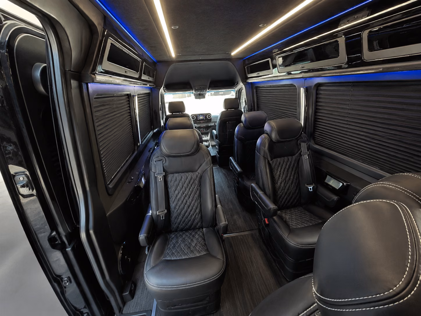 anaheim 15 passenger sprinter van interior