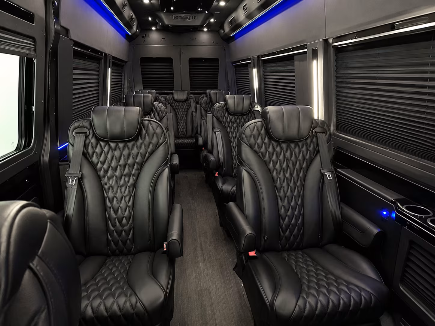 anaheim 20 passenger sprinter van interior
