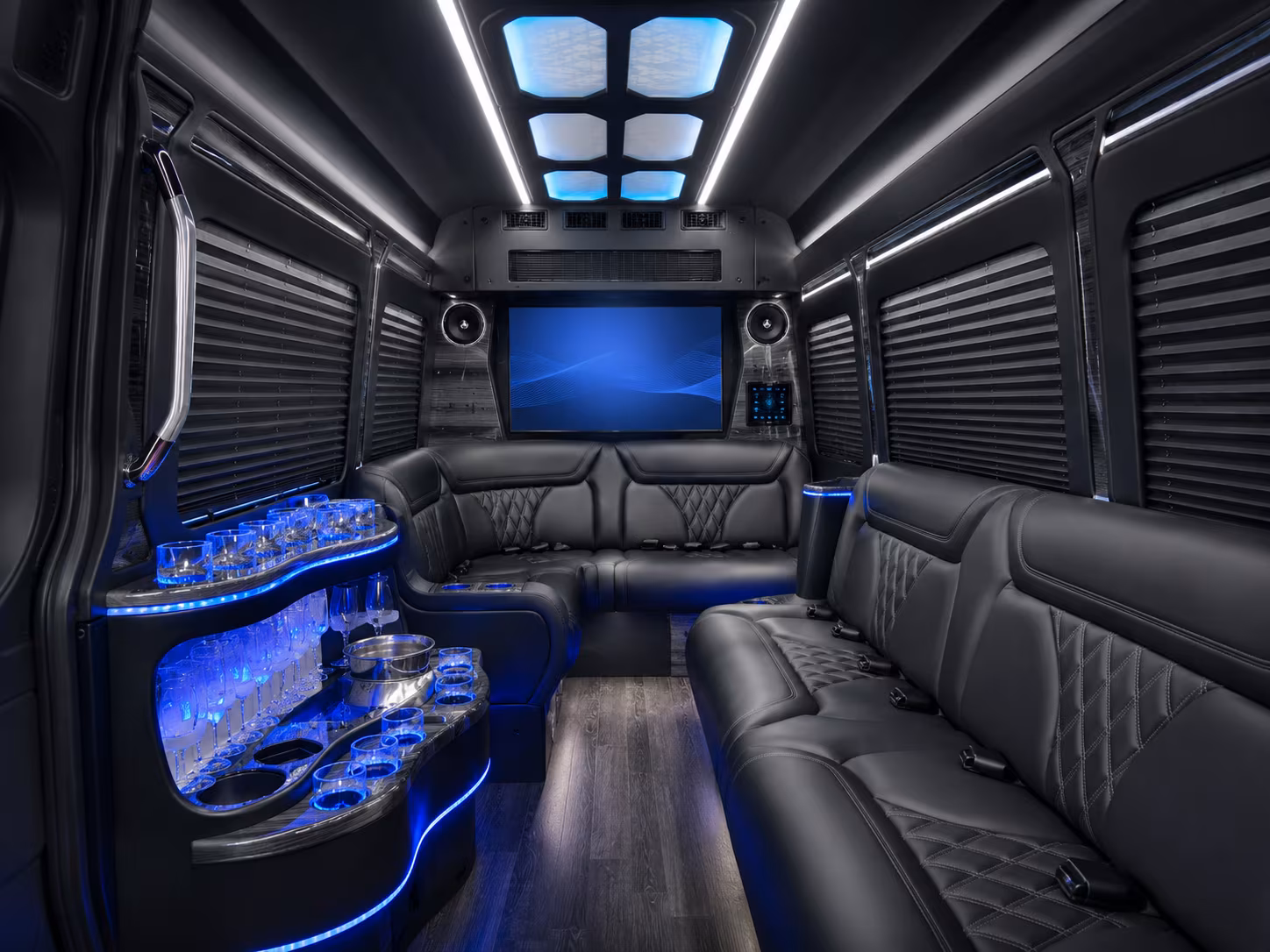 anaheim sprinter limousine inside