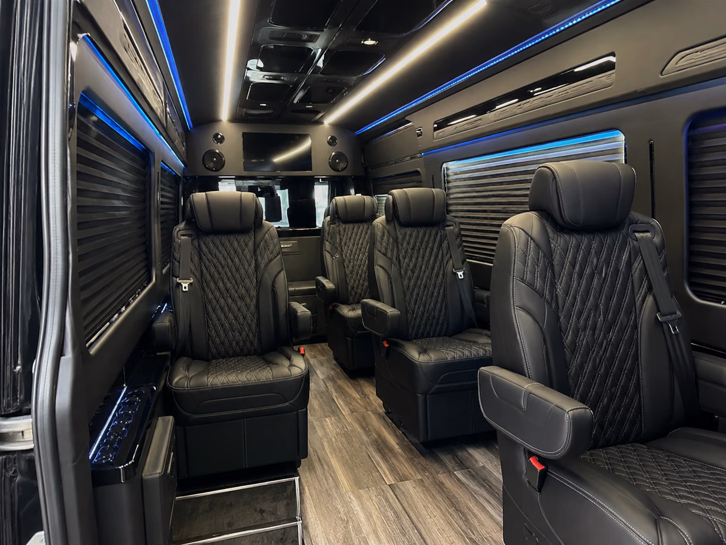daily employee shuttle sprinter van service for anaheim commuter routes