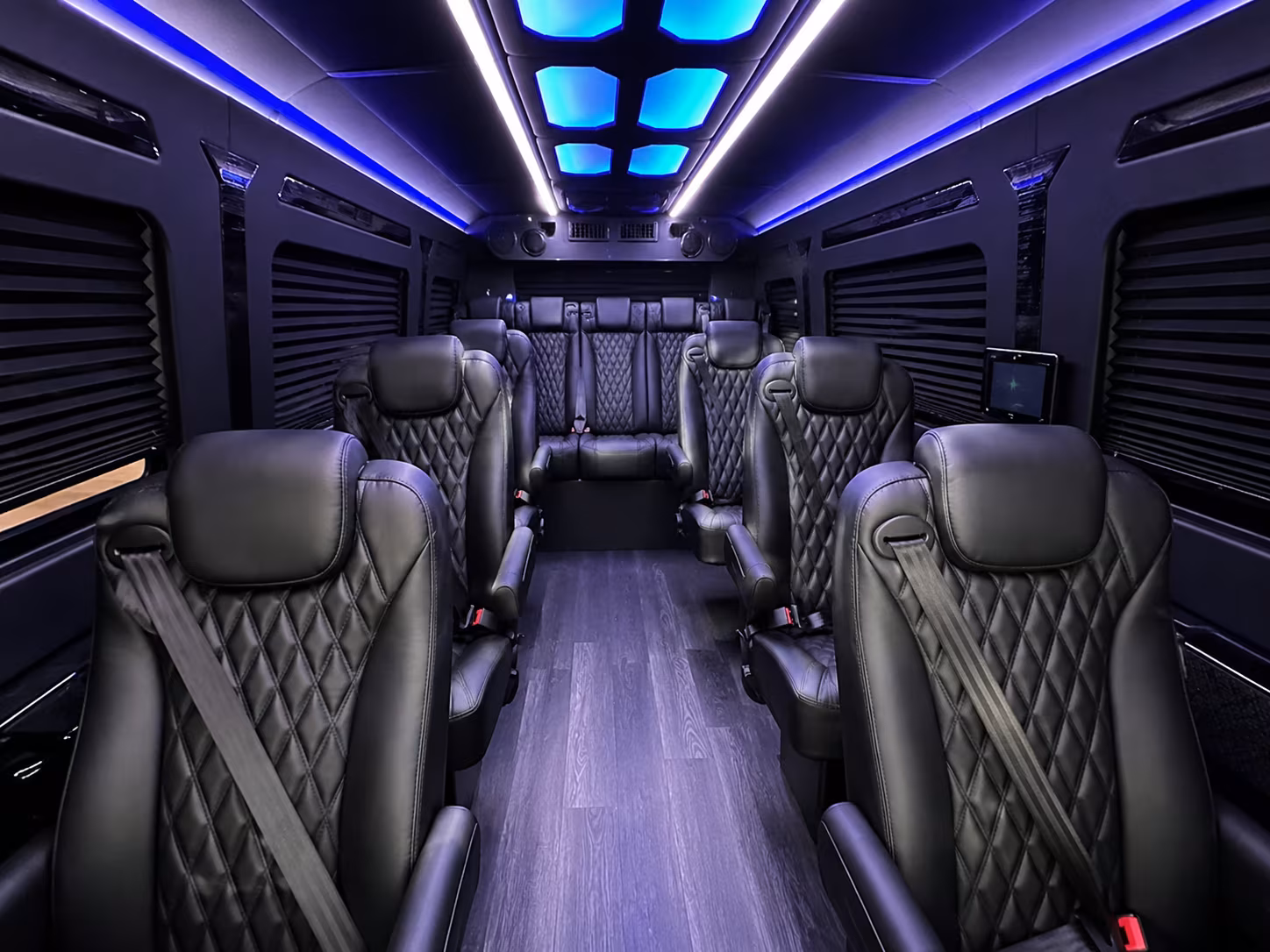 shift change and any hour employee sprinter van transportation in anaheim